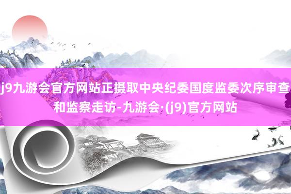 j9九游会官方网站正摄取中央纪委国度监委次序审查和监察走访-九游会·(j9)官方网站