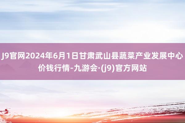 J9官网2024年6月1日甘肃武山县蔬菜产业发展中心价钱行情-九游会·(j9)官方网站